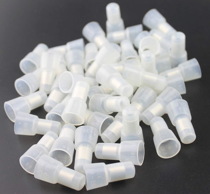 Rextin 100pcs CE8 Closed End Wire Crimp Connectors Protective Wire Crimp Cap Wire connectors Terminals (CE8) - Image 3